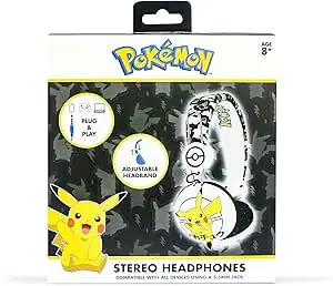 Pokemon PK0603"JAPANESE" Pikachu Tween Headphones
