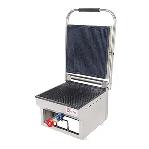 Kiran Enterprise Gas Sandwich Griller- 4 Slice Gas Commercial Sandwich Maker Grill