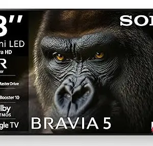Sony 248 cm (98 inches) BRAVIA 5 Series 4K Ultra HD Smart Mini LED Google TV K-98XR55A-3 Years Warranty for Limited Period
