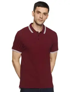 Brand: Amazon Brand - Symbol Amazon Brand - Symbol Men's Cotton Rich Solid Polo Tshirt | Collar Tshirts | Half Sleeves | Plain-Regular Fit (Available in Plus Sizes)