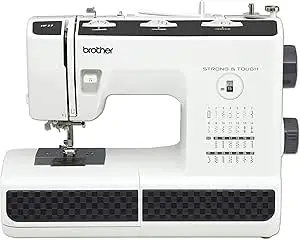 Brother HF27 Strong & Tough, Heavy Duty Electronic Sewing Machine,48 x 25.80 x 37.50 cm