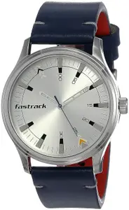 Visit the Fastrack Store Fastrack I Love Me Valentine Special Analog Silver Dial Men's Watch 3236SL01/NN3236SL01