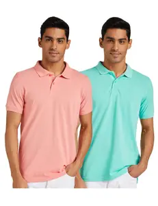 Brand: Amazon Brand - Symbol Amazon Brand - Symbol Men's Cotton Rich Solid Polo Tshirt | Collar Tshirts | Half Sleeves | Plain-Regular Fit (Available in Plus Sizes)