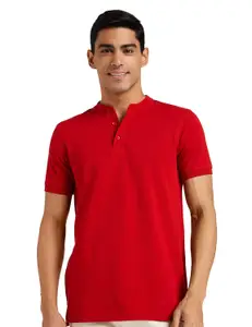 Brand: Amazon Brand - Symbol Amazon Brand - Symbol Men's Cotton Rich Polo T Shirt | Mandarin Collar Tshirts | Half Sleeves | Plain - Regular Fit (Available in Plus Sizes)