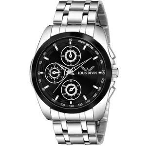 Visit the LOUIS DEVIN Store LOUIS DEVIN Men's Watch (Metal Chain Analog Wrist Watch G036)