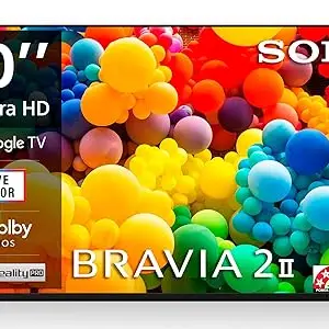 Sony 126 cm (50 inches) BRAVIA 2M2 Series 4K Ultra HD Smart LED Google TV K-50S22M2-3 Years Warranty for Limited Period