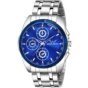 Visit the LOUIS DEVIN Store LOUIS DEVIN Men's Watch (Metal Chain Analog Wrist Watch G036)