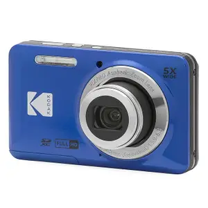 Kodak PIXPRO Friendly Zoom FZ55-BL 16MP Digital Camera with 5X Optical Zoom 28mm Wide Angle and 2.7" LCD Screen