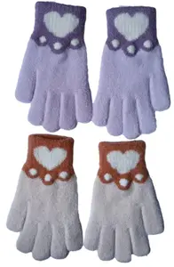 Winter Woolen Soft warm hand Gloves for women/full had glvoes for women ladies