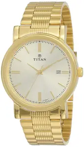 Visit the Titan Store Titan Analog OffWhite Dial Men's Watch NM1712YM02 / NL1712YM02