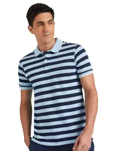 Brand: Amazon Brand - Symbol Amazon Brand - Symbol Men's Cotton Rich Striped Polo Tshirts | Collar Tshirts | Half Sleeves - Regular Fit (Available in Plus Sizes)