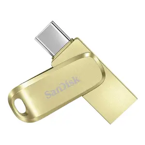 SanDisk Ultra Dual Drive Luxe Type C, 128GB, Up to 400MB/s Transfer Speed, USB 3.2 Gen 1, 5 Y Warranty