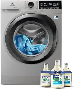Electrolux 1600 RPM Washer Dryer, 10 Kg/6 Kg, EW7W3164LS