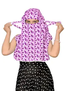 Scarf Face Cover Mask Head Bandana Hijab Scarf Dupatta Stole Cotton Printed For Girls and Women