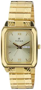Visit the Titan Store Titan Karishma Analog Gold Dial Men's Watch -NM1581YM05 / NL1581YM05/NP1581YM05