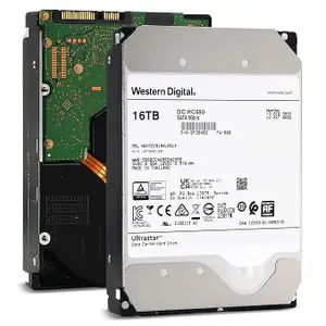 Western Digital HDD 16TB WD Ultrastar DC HC550 Data Center 3.5" Internal Hard Drive WUH721816ALE6L4