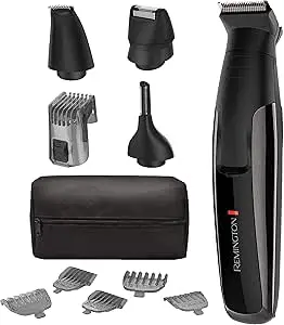 Remington PG6171 The Crafter - Beard Boss Style and Detail Kit, Beard Trimmer, Grooming Set, 11 Pieces