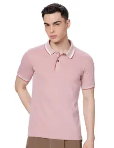 Visit the Symbol Premium Store Symbol Premium Men's Cotton Rich Textured Pique Polo T-Shirt - Regular Fit | Pique Knit (Available in Plus Sizes)