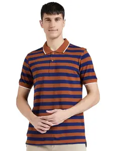 Brand: Amazon Brand - Symbol Amazon Brand - Symbol Men's Cotton Rich Striped Polo Tshirts | Collar Tshirts | Half Sleeves - Regular Fit (Available in Plus Sizes)