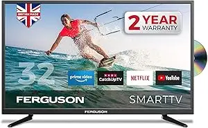 Ferguson F3220RTSF 32 inch Smart LED TV/DVD Download Apps Netflix