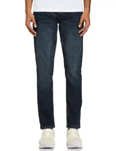 Brand: The Indian Garage Co The Indian Garage Co Men Slim Fit Solid Mid-Rise Stretchable Jeans