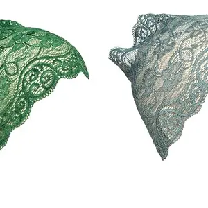 Girls and Womens Hijab Headband, Under Hijab Scarf Naqab Head Scarf (2 pcs)