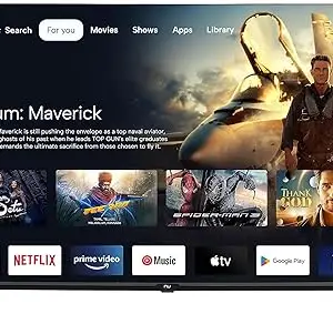 Nu 109 cm (43 inch) Google Series 4K Ultra HD LED Smart TV LED43UGNX 2023 Model