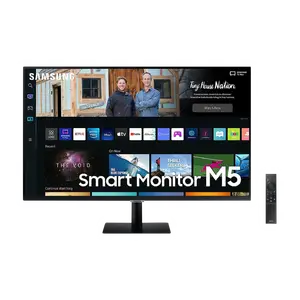 SAMSUNG M5 81.3 cm (32 inch) Full HD VA Panel LED Ultra Wide Smart Monitor with Smart TV Experience price in India.