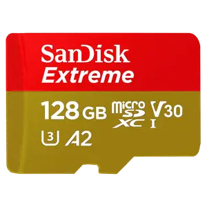 SanDisk Extreme 128 MicroSDXC UHS Class 3 100 Mbps Memory Card  