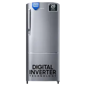 Samsung 223L 3 Star Inverter Direct-Cool Single Door Refrigerator (RR24C2723S8/NL, 2023 Model)
