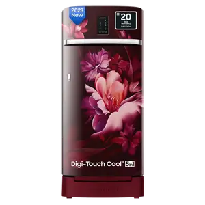 SAMSUNG 189 Litres 4 Star Direct Cool Single Door Refrigerator (RR21C2F24RZ/HL, Midnight Blossom Red) price in India.