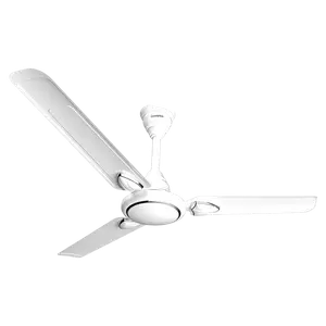 Crompton SUREBREEZE HILLBRIZ DECO 1200 mm (48 inch) Ceiling Fan (White Star rated energy efficient fans)