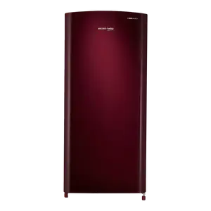 VOLTAS beko 173 Litres 2 Star Direct Cool Single Door Refrigerator with Reciprocating Compressor (RDC205D / S0XWR0M0, Wine) price in India.
