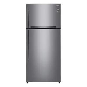 LG 506 Litres 1 Star Frost Free Double Door Refrigerator with Stabilizer Free Operation (GN-H702HLHM.APZQEBN, Platinum Silver) price in India.