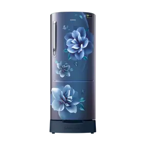 Samsung 183 L, 3 Star, Digital Inverter, Direct-Cool Single Door Refrigerator (RR20C2823CU/NL, Camellia Base Stand Drawer, 2023 Model)