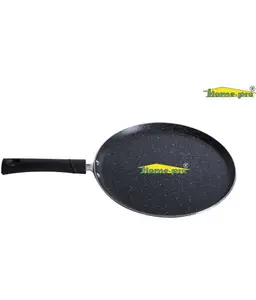 HomePro - Non-stick Premium Dosa Tawa, , 3 Layer Coating, 3mm thick, 28cm Diameter, PFOA Free and food grade, Gas Stove and Induction compatible, Blue price in India.