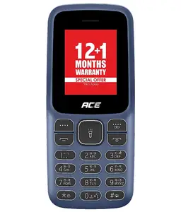itel Ace 2 Dual SIM Feature Phone Deep Blue price in India.