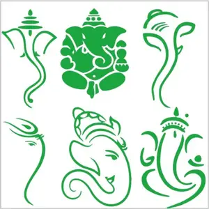 God Ganesh Signs for(Green)
