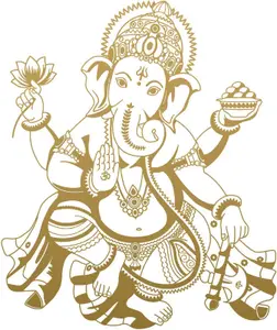 Wall Design Religious for(Gold)