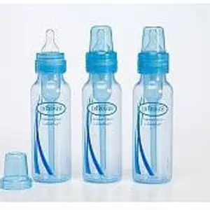 Dr. Brown's PP Options+ Narrow Bottle, BLUE, 1-Pack 3 - 250 ml(Blue)