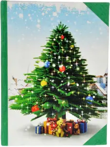Craft Play Craft Play Christmas Special Regular Notebook Unruled 150 Pages(Multicolor)
