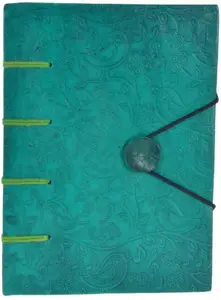 Craft Play Craft Play Regular Notebook(Leather Emboss Special Binding, Green)