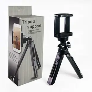 VibeX VibeX Tripod Stand for DSLR and Smartphones Support Tripod(Black, Supports Up to 700 g)