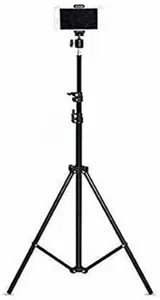 VibeX VibeX High Mobile Tripod Stand Tripod(Black, Supports Up to 4000 g)