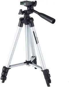 VibeX VibeX Camera Tripod and Portable Mobile Stand, Aluminum Tripod(Multicolor, Supports Up to 1100 g)