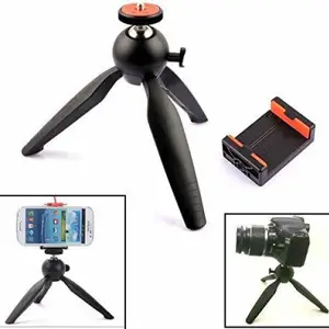 VibeX VibeX Cell Phone Light Weight Tripod Tripod(Black, Supports Up to 1000 g)