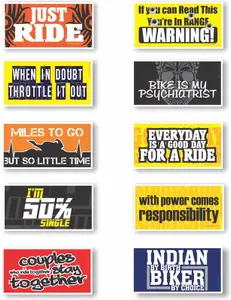 Rover Sticker & Decal for Bike(Yellow, Red, Orange, Black)