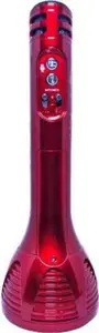 DIKUJI ENTERPRISE Wireless Bluetooth Microphone | Portable Handheld Karaoke Mic | Multi-Function Bluetooth Karaoke Mic with Speaker for All Smart Phones (Multi Color) Wireless Bluetooth Microphone(Red)