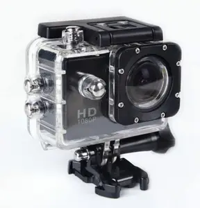 SPORTS Hemet camera Waterproof Diving/ Mtorbike Helmet 12MP Car Recorder Bicycle Action Camera 2 Inch LCD 170° Wide Angle Lens Outdoo Camcorder 1080P / H.264 Sports and Action Camera(Multicolor, 12 MP)