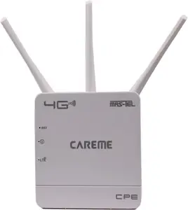 CareME CareME 3X Antenna 300Mbps Wireless 4G Ultra Speed Insert SIM & Play Ram 512 mb 300 Mbps 4G Router(White, Dual Band)
